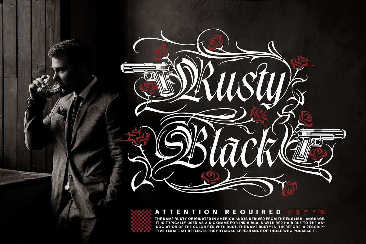 Sacra Spina Typeface, a Blackletter Font by alit design (Photo 4 of 20)