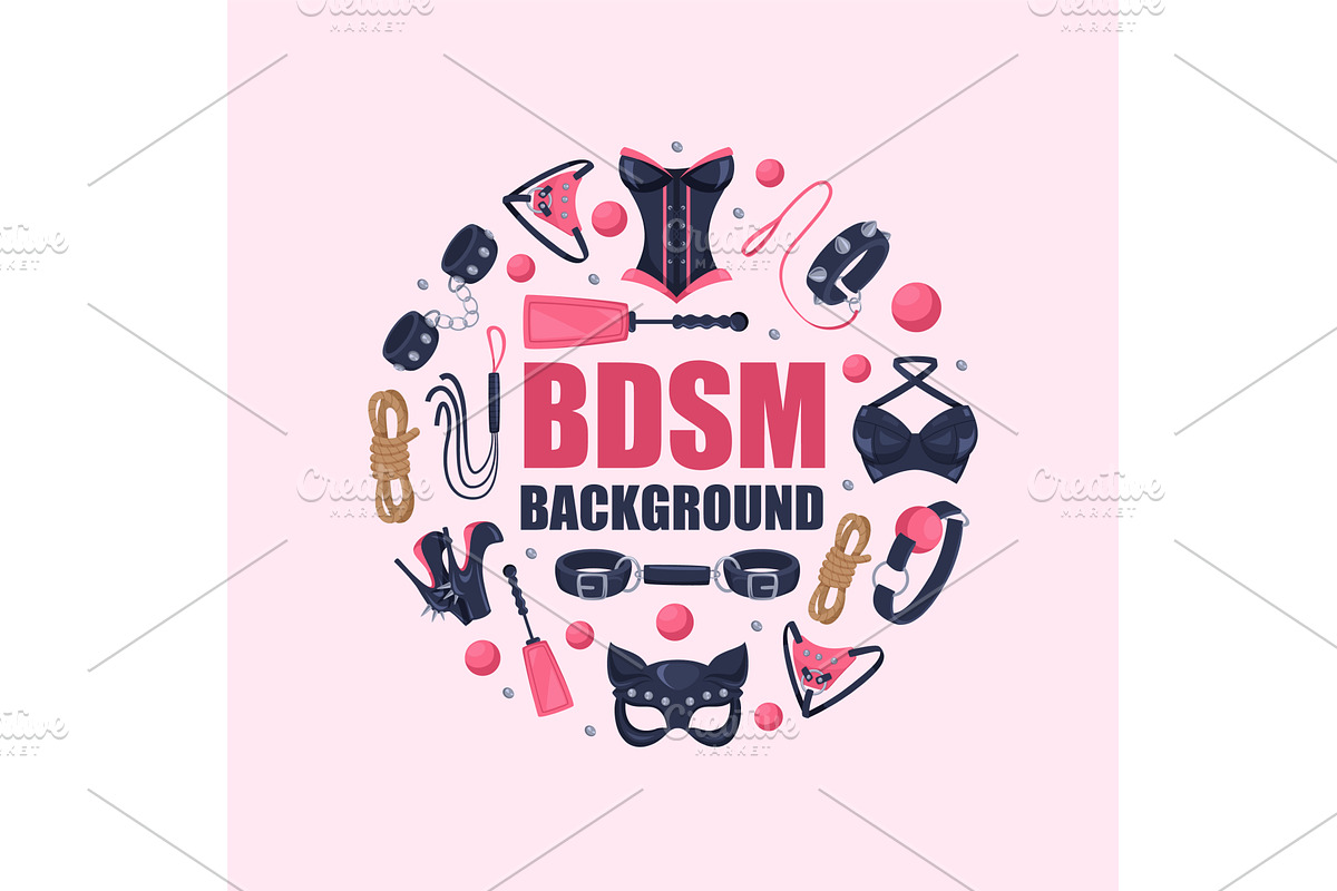 Adult items. sexual background in, an Illustration by Onyx