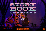 Storybook Ch. 3 Photoshop Brushes, a Brush Add-On by Tim Hankins Design (Thumbnail 1 of 5)