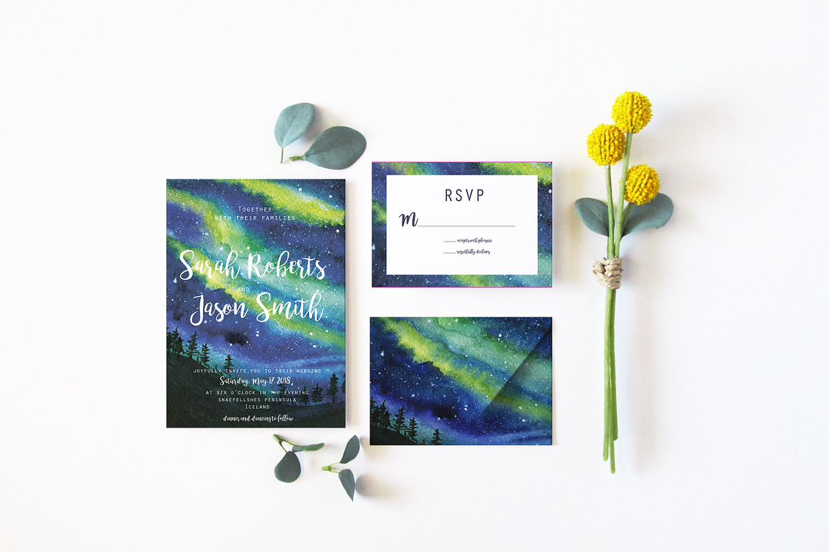 Iceland wedding suit, an Invitation Template by digital_essence (Photo 2 of 4)
