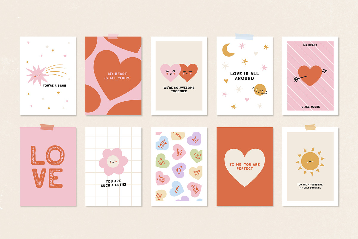 Cute Valentine's Day, a Pattern Graphic by simpleblues (Photo 9 of 12)