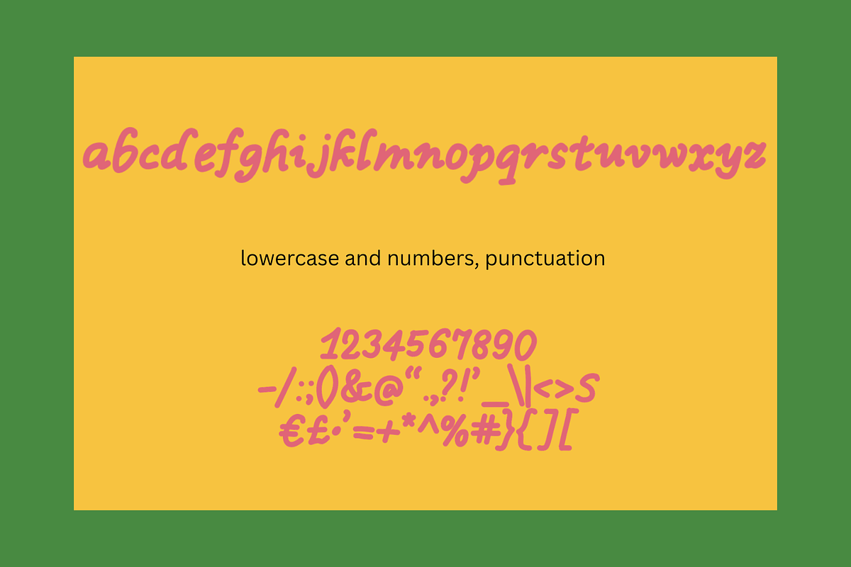 Melodic Playful & Retro Groovy Font, a Handwritten Font by Ashiya Pixel (Photo 6 of 11)