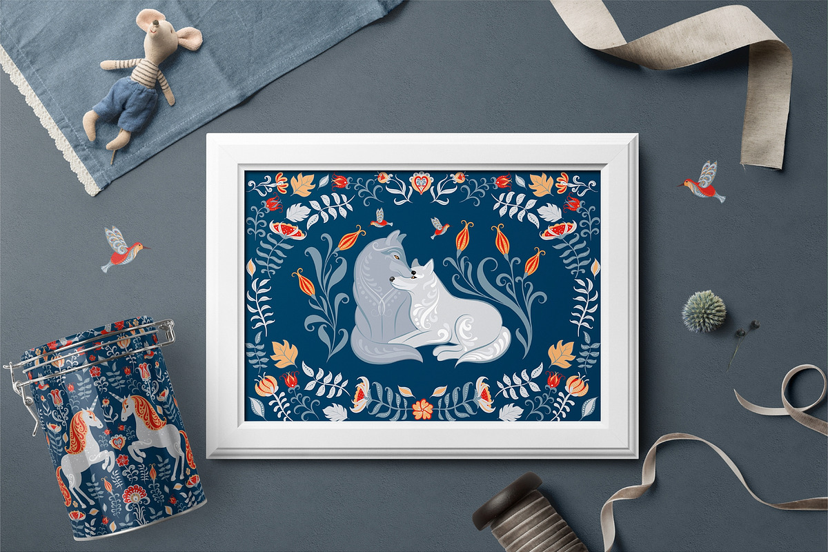 FANTASY ANIMALS AND BIRDS, an Animal Illustration by Irina Skaska (Photo 4 of 10)