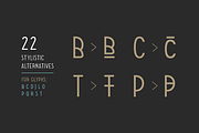 BERNAT - Unique Display Font, a Sans Serif Font by Designova® (Thumbnail 8 of 10)