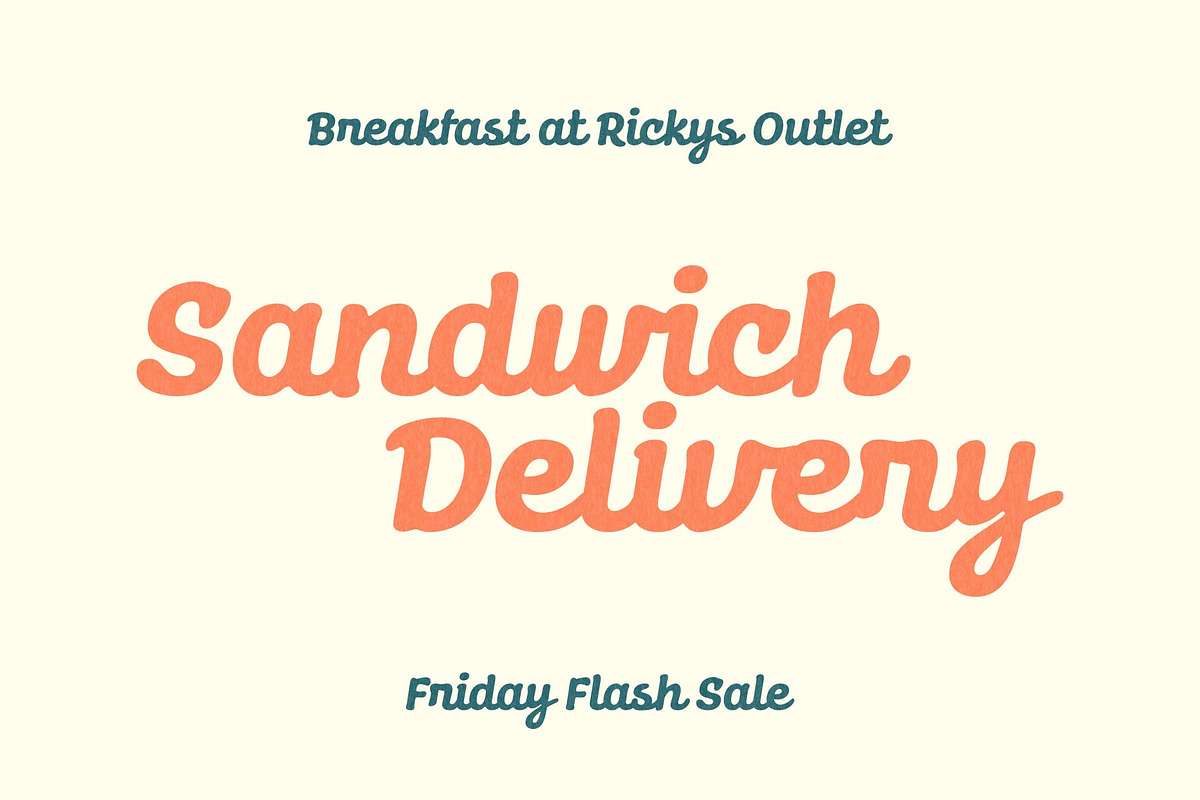 Dunley; Soft Script, a Script Font by Eko Bimantara (Photo 2 of 9)