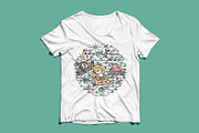 A group of cats in the sea, an Animal Illustration by gunaonedesign (Thumbnail 3 of 4)