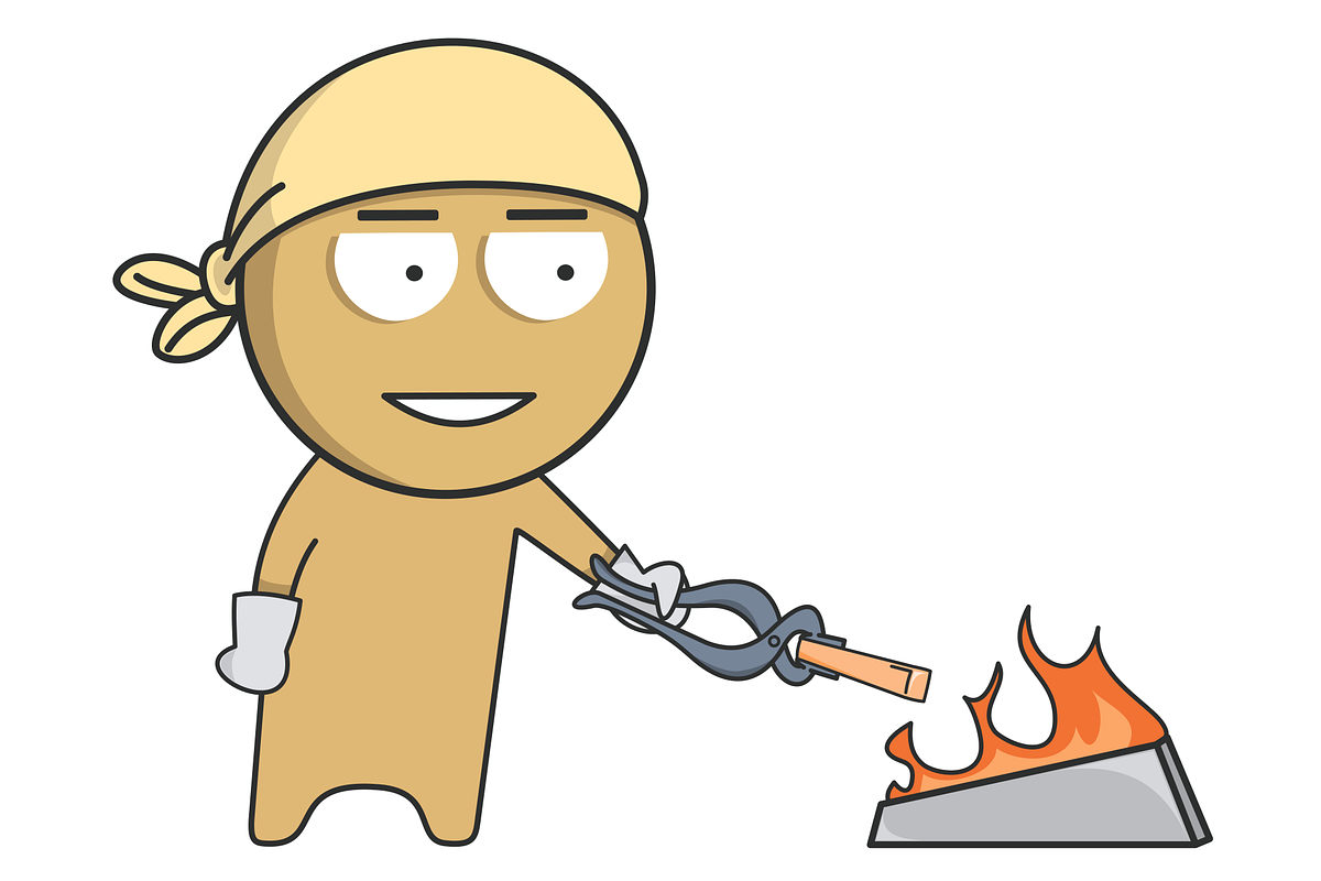 Icons of blacksmiths and metal forgi, a Graphic by JK comics (Photo 3 of 5)
