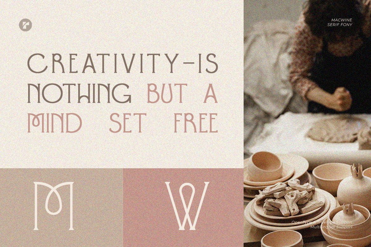 Macwine - Beautiful Chic Serif, a Serif Font by roomspace creative lab (Photo 11 of 13)