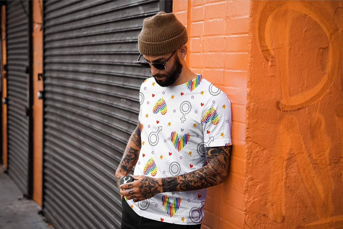20 LGBTQIA+ Never Ending Patterns, a Pattern Graphic by karetniy (Photo 8 of 8)