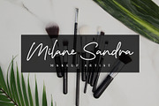 Sarmella Script Font, a Script Font by Signatoro (Thumbnail 11 of 15)