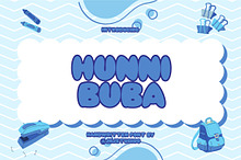 Hunni Buba Handwritten Font