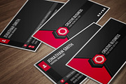 Modern Corporate Business Card CM010, a Business Card Template by annozio (Thumbnail 1 of 4)