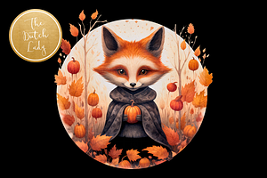 Samhain & Halloween Clipart Set