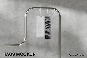 NMC - 06  TAG/LABEL MOCKUP