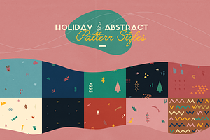 Holiday Patterns & Cards Design