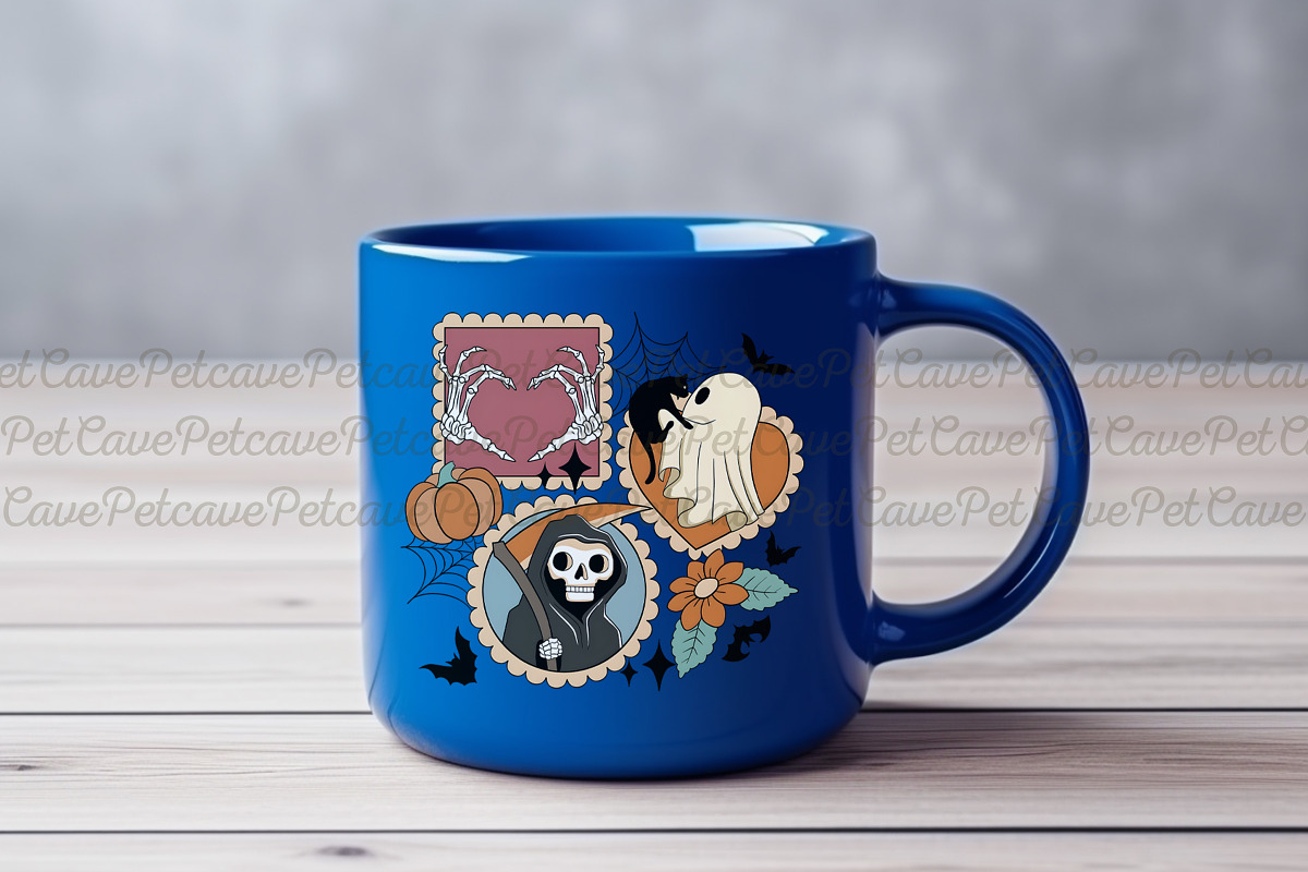 Skull & Skeleton Halloween Bundle, a Graphic by Pet Cave (Photo 5 of 9)