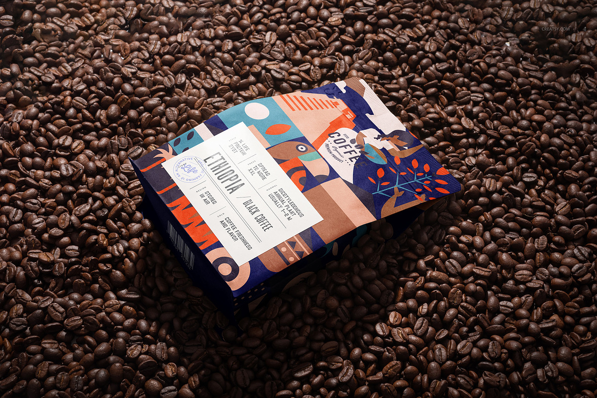 Coffee Bag Mockup Set, a Product Mockup by creatsy5 (Photo 11 of 15)