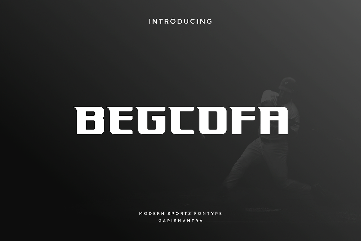 Begcofa, a Font by garismantra (Photo 1 of 4)