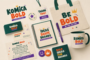 Komica - Decorative Font, a Sans Serif Font by LetterStock (Thumbnail 2 of 5)