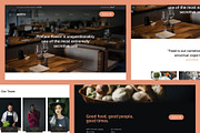 Restaurant Figma UI Template, an UI Kit Template by danielsantinhos (Thumbnail 2 of 8)
