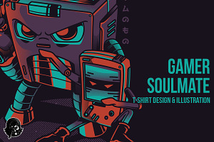 Game Soulmate Illustration