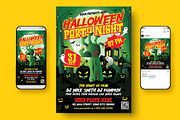 Halloween Party Flyer, a Flyer Template by Creativestoree (Thumbnail 3 of 5)