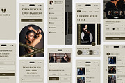Chic de Rue - E-Commerce Mobile App, an App Template by productype1 (Thumbnail 4 of 5)