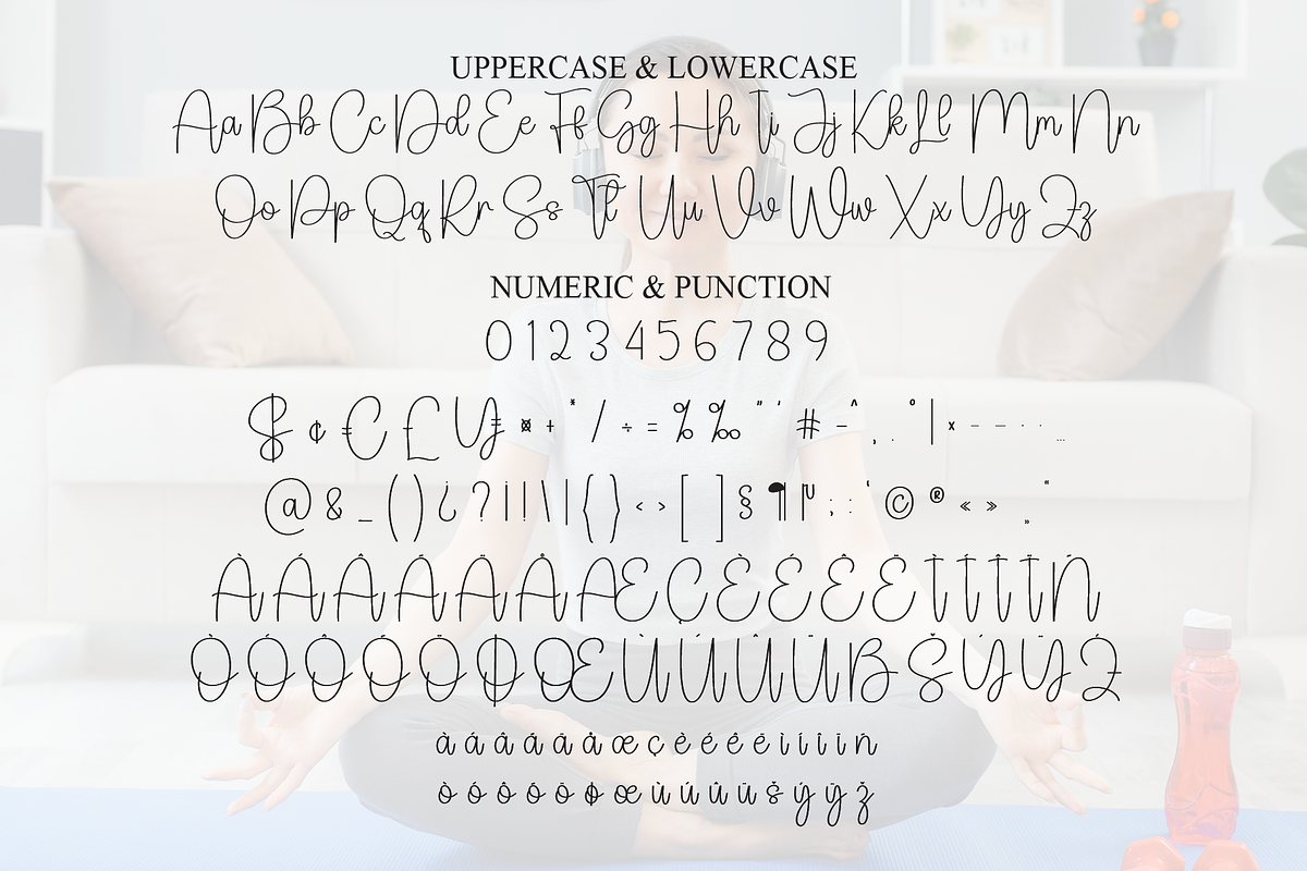 Yogaday | Script Font, a Handwritten Font by Scratchones (Photo 7 of 9)