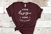 Mockup Bundle Bella Canvas T-Shirt, a Household Mockup by lock and page (Thumbnail 20 of 45)