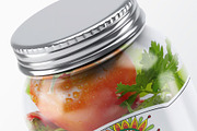 Mason Jar Mock-Up, a Packaging Mockup by DesignRushMarket (Thumbnail 4 of 8)
