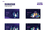 Ramadan Illustration and Web Header, a Templates & Theme by Foxyard studio (Thumbnail 5 of 5)