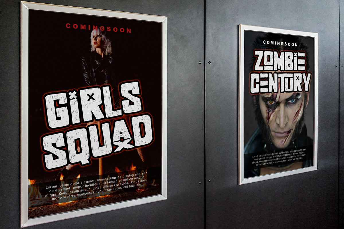 Rocker Squad, a Sans Serif Font by Letterara (Photo 2 of 6)