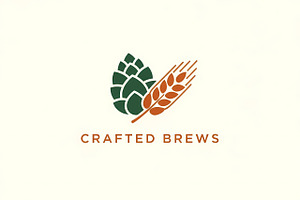 Crafted Brews Logo, a Branding & Logo Template by Logocreative