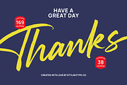Mention Roberto Modern Brush Font, a Script Font by stylishtype.co (Thumbnail 20 of 20)