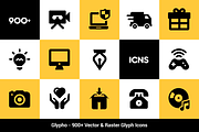 Glypho - 900+ Vector Glyph Icons, an Icon by Bogdan Rosu (Thumbnail 4 of 8)