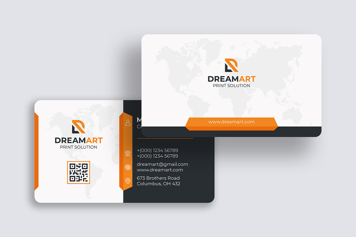 Corporate Business Card Template, a Business Card Template by GFXCity (Photo 4 of 4)