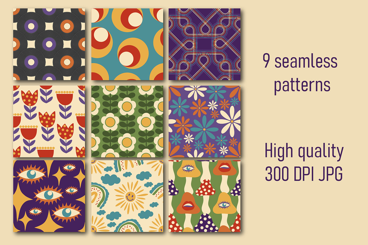 BIG RETRO COLLECTION, a Decorative Illustration by LogvinArt (Photo 9 of 12)