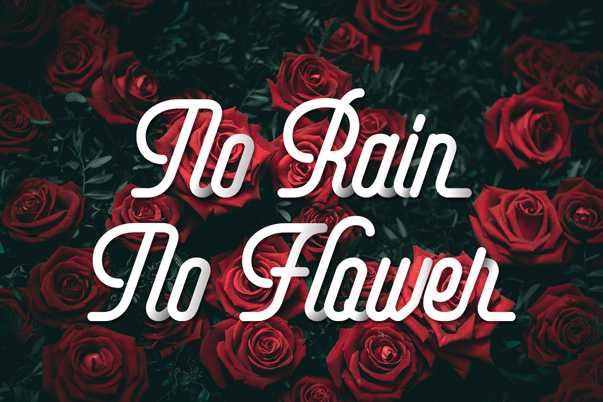 Frenda Monoline Layered Font preview 8