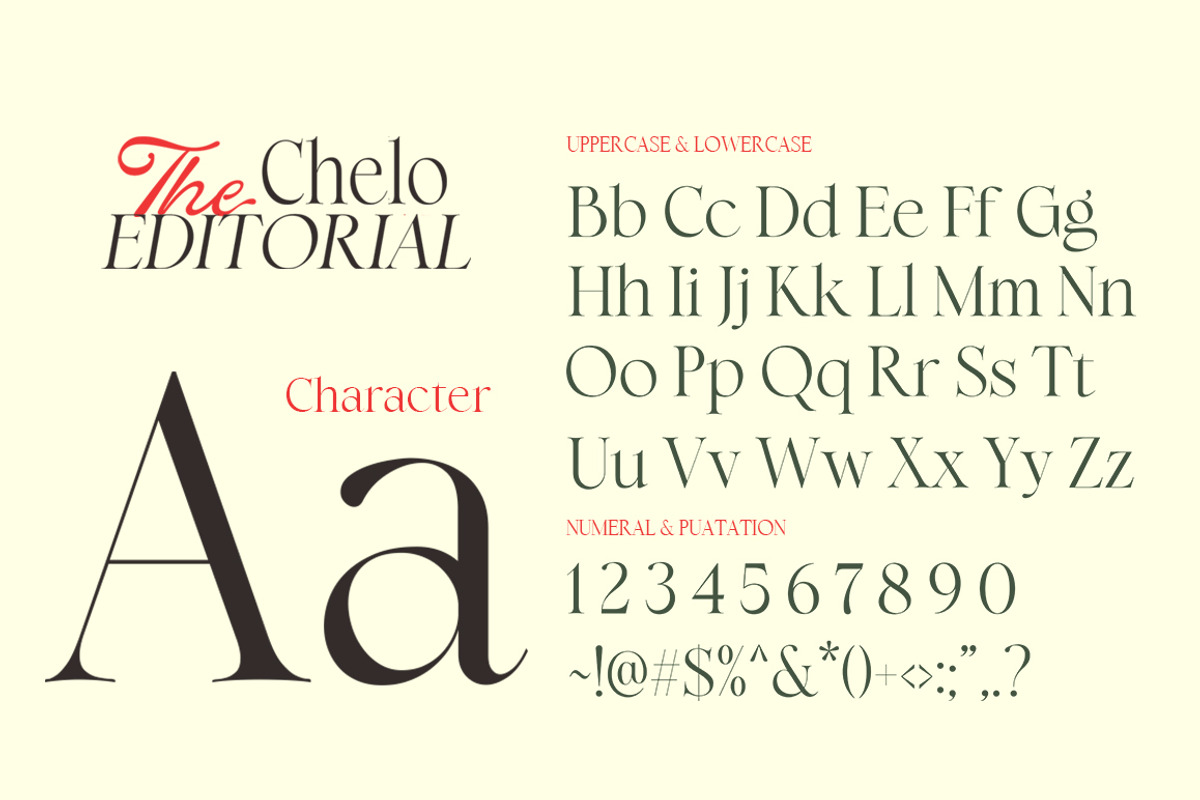 The Chelo Editorial, a Serif Font by AnayaStudio (Photo 9 of 10)