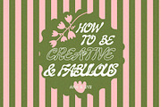 BALOME | Curvy Display Font, a Handwritten Font by ana & yvy (Thumbnail 5 of 12)