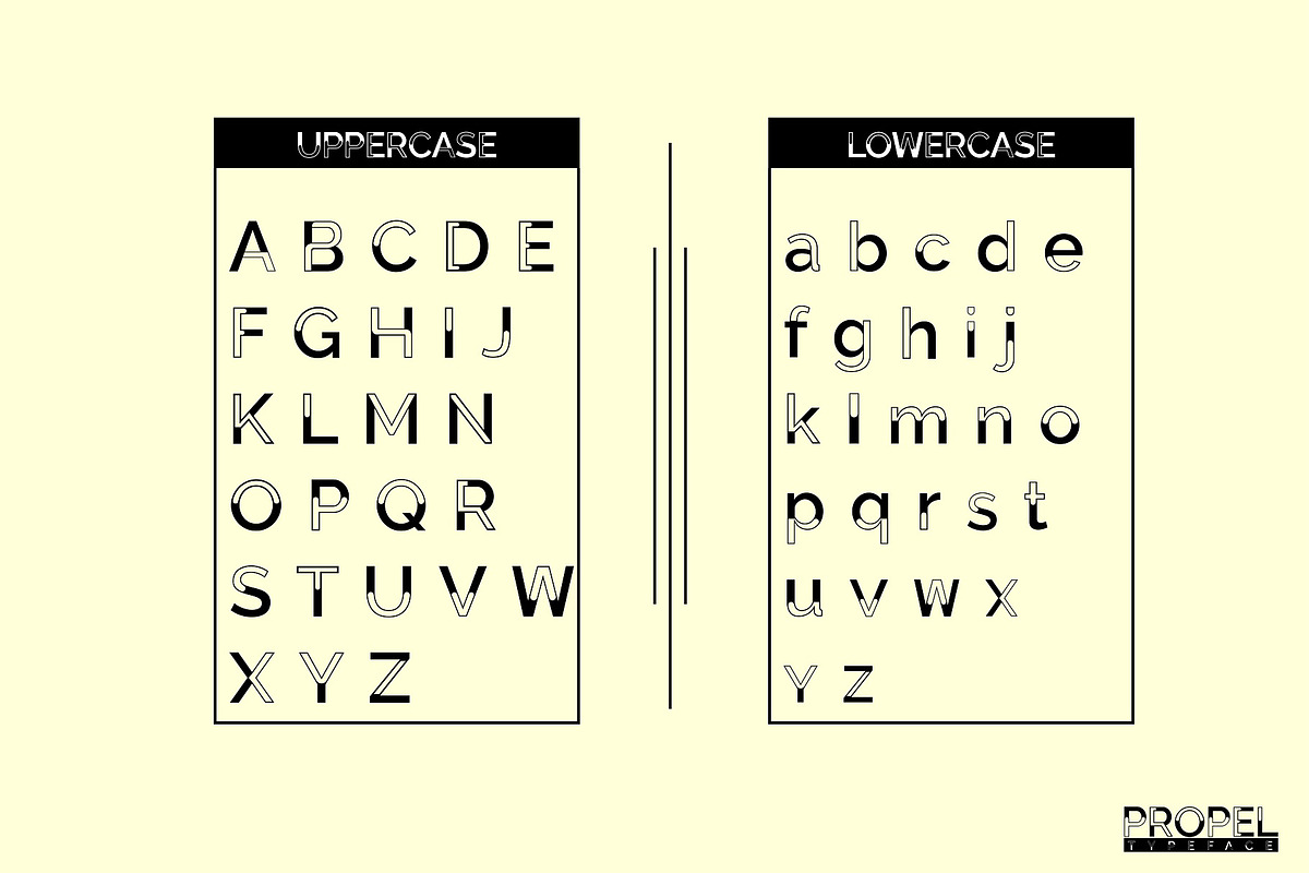 Propel - A Modern Typeface, a Serif Font by Presets Pond (Photo 7 of 9)