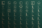 Letter L Logo Bundle Monogram Set, a Branding & Logo Template by Pixel Design (Thumbnail 3 of 5)
