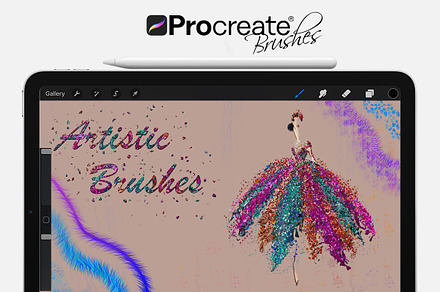 Artistic Brushes for Procreate