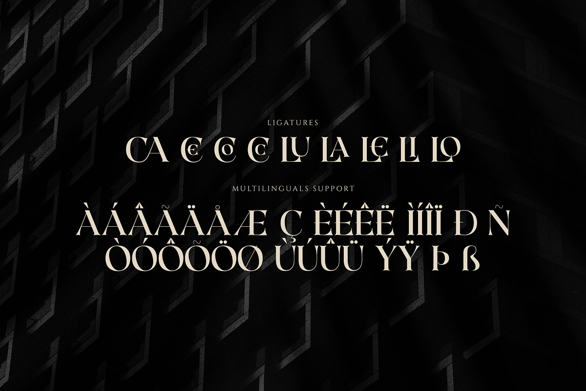 Bromolek - Luxury & Ligatures Serif, a Serif Font by Almarkhatype (Photo 8 of 9)