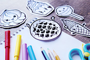 Kawaii sweets vector clipart, a Food Illustration by Brandianna (Thumbnail 5 of 5)