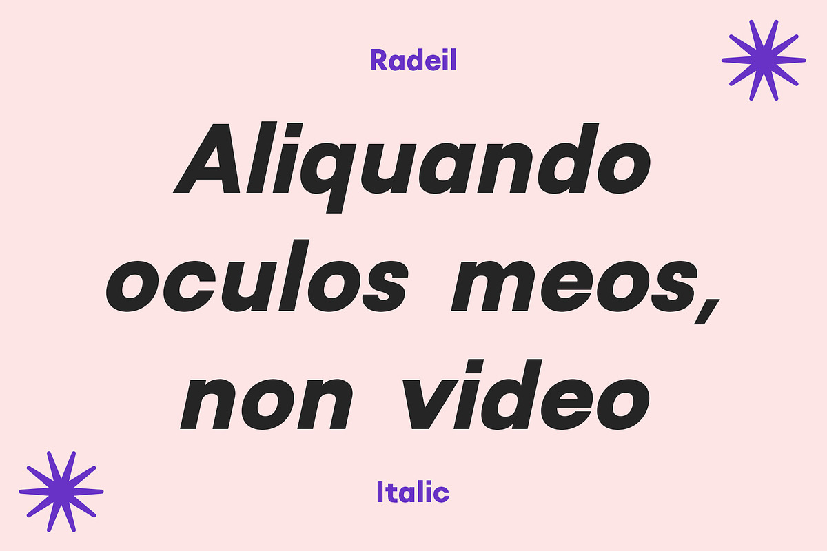 Radeil – Geometric Sans Serif, a Sans Serif Font by Craft Supply Co. (Photo 2 of 8)