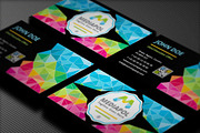 Colorful Geometric Business Cards, a Business Card Template by joyologo (Thumbnail 3 of 5)