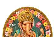 Ganesha, an Illustration by Adamskyistudio (Thumbnail 2 of 2)