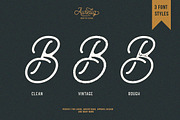 Aurelig Vintage Script (3 Fonts), a Sans Serif Font by Vultype Co. (Thumbnail 8 of 18)