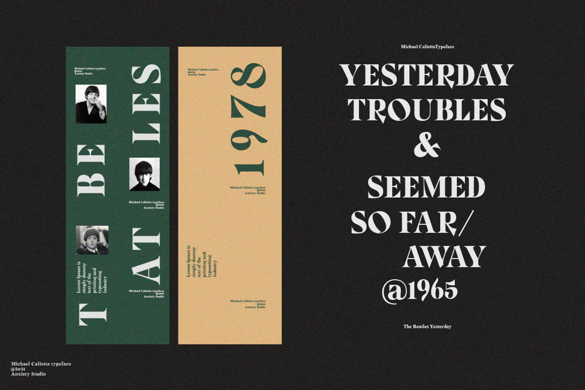 Michaela Calistta - Roman Serif, a Serif Font by Anxiety Studio (Photo 6 of 21)